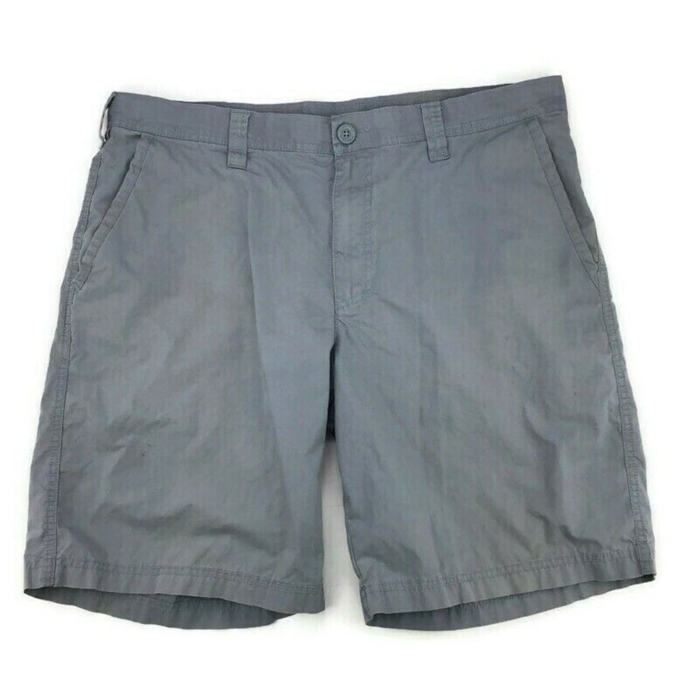 Columbia Sportswear Chino Shorts Size 36w 10L Gray